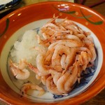 炭旬 - 釜揚げ桜海老390円(税抜)