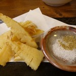 炭旬 - 筍唐揚290円(税抜)