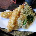 蕎麦喰い処 利めい庵 - 利めい庵 「海老天せいろ」