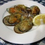 レストラン ピック - ムール貝の香草パン粉焼き