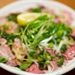 やきとん えん家 - 2017.4 肉刺しハラミ（380円）