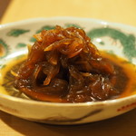 鞍馬口 寿星 - 牛焼きの玉葱ソース