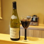 鞍馬口 寿星 - 赤：M. Chapoutier La Ciboise Luberon Blanc2013/France