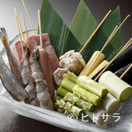 Hidariuma Densuke - 四季折々、旬の食材を使った『串揚』
