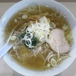 きたみ食堂 - 塩ラーメンのアップ