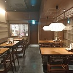 石臼挽きそば 石月 - 店内の様子