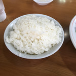 一楽ラーメン - 白ご飯