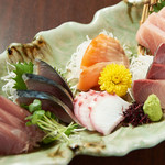 Tanagokoro - 鮮魚のお造り六点盛り