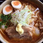 極味噌本舗 - 辛味噌ラーメン