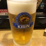 Sake Sakana Tanagokoro - 生ビール