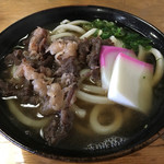 かな山うどん - 肉うどん(*ﾟ∀ﾟ*)450円