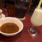 スープカレー専門店 すずな - プレーンラッシー♫