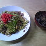 よしのや食堂 - やきそば　500円