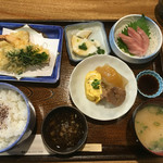 竹梅 - この日の定食