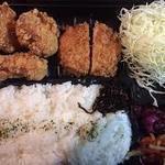 Tonkatsu Shinjuku Saboten - ロース唐揚弁当658円