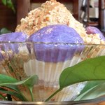 いちょうの木 - キャラメルりんご+紫芋玉 1100円