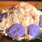 いちょうの木 - キャラメルりんご+紫芋玉 1100円