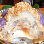 いちょうの木 - キャラメルりんご+紫芋玉 1100円 の断面