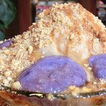 いちょうの木 - キャラメルりんご+紫芋玉 1100円