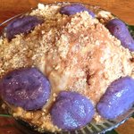 いちょうの木 - キャラメルりんご+紫芋玉 1100円