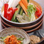 Enya Hanare Minoru - 新鮮な野菜はそのままで旨し！