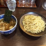 麺屋 はやしまる - 170420ミックスわんたんつけめん