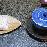 嵯峨沢館 - 茶菓子＆お茶