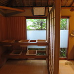 嵯峨沢館 - 脱衣場