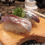 回転すし北海道 - あじ