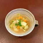 ジャム cafe 可鈴 - ミネストローネ