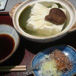 三吉橋 小嶋屋 - 湯どうふ８００円★★★☆