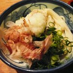 木酢鶏天然黒石焼 讃 - 定食の生醤油うどん