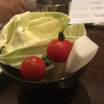 創作串揚 つだ - はじめに出されたスティック