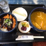 半二郎 - 土曜日の味噌カツ丼