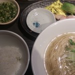 つけ麺一燈 - 山形地鶏の塩そば