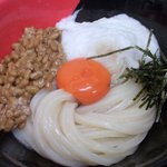 極楽うどん TKU - とろろ納豆 （￥780）