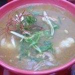 極楽うどん TKU - MKカレーつけ麺（小ごはん付き） （￥990）