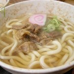 新長田駅前そば - 長田名物「ぼっかけうどん」は牛筋煮込みが入ったもの♪