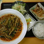 Gyouza No Furai - ラーメンセット（坦々麺）