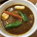 アジト ハチャム - ランチチキンカレー（辛さ15番）