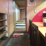 再来 - 奥には30席分くらいのお座敷席があります