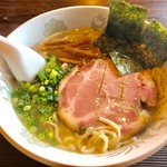 観味酒音 観成 - 塩ラーメン(大盛)