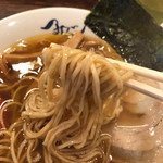 麺や 紡 - 淡成らー麵は細麺で