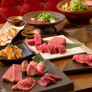 Enjoy pure domestic hormones & Yamagata beef on the course