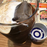 ラーメンむさし - アイスコーヒー(^ ^)