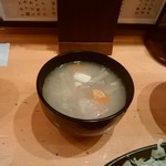 Kurobuta Tonkatsu Sengoku - 特製メンチカツ定食のトン汁