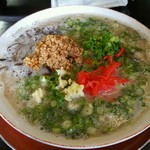 博多ラーメン なみへい - 博多ラーメン辛ミンチトッピング