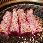 SATOブリアン - はらみ焼き中