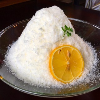 It's not just Shaved ice! Exquisite "silky ice cream"