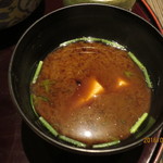 嵯峨沢館 - 赤出汁